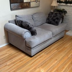 Comfy Grey Couch 