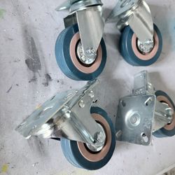 4x 3" Caster Wheels