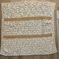 Hand Knit Blanket 