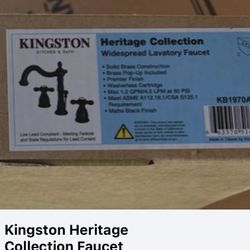 Kingston, Heritage Collection Bathroom Faucet, 