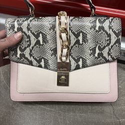ALDO Snakeskin/Pink Handbag