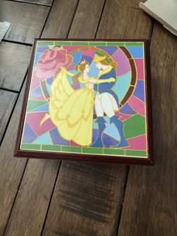 Beauty & The Beast Jewelry Box