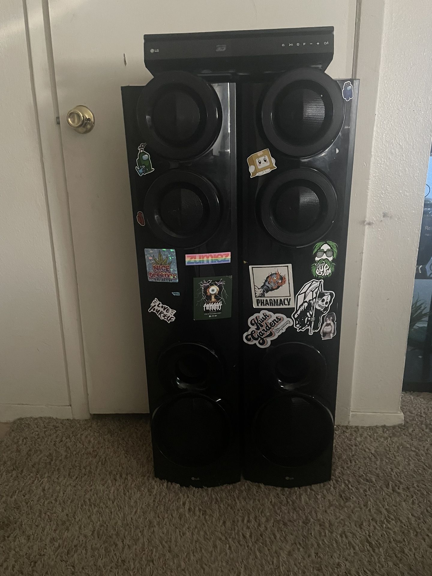 LG Surround Sound Blu Ray Player System 
