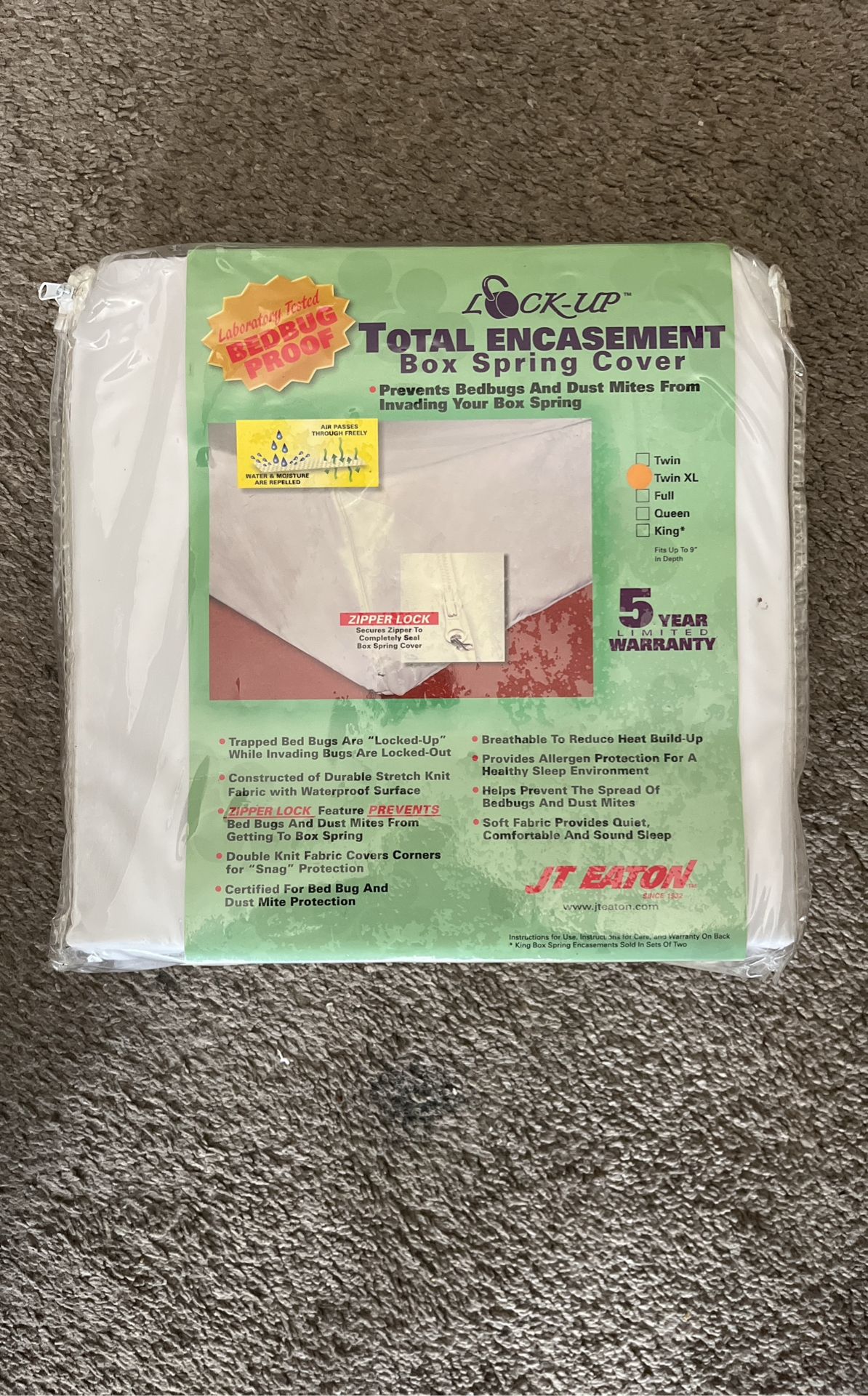 Twin XL Box Spring Cover