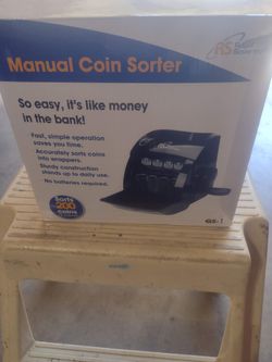 MANUEL COIN SORTER