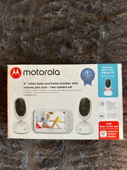 Motorola Baby Monitor 2 Camera Set – Brand New