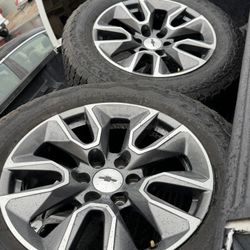 RST chevy Silverado Rims And Tires 