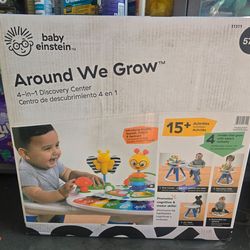 Baby Einstein Around We Grow 4-in-1 Discovery Activity Center, Ages 6 months +