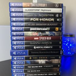 PS4 Game Lot