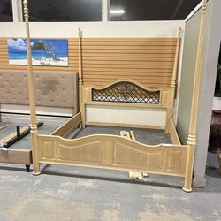 King Size Pedestal Bed (in Store)