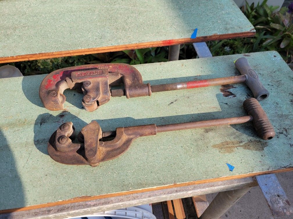 Vintage Pipe Cutters