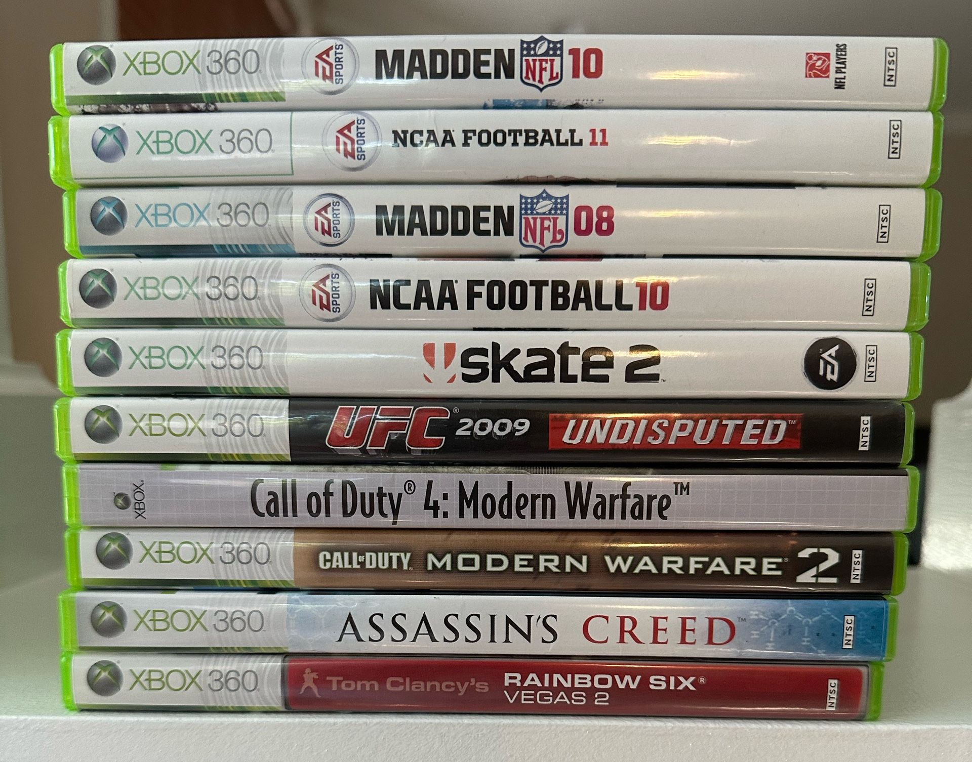 Used XBOX 360 LIVE Games