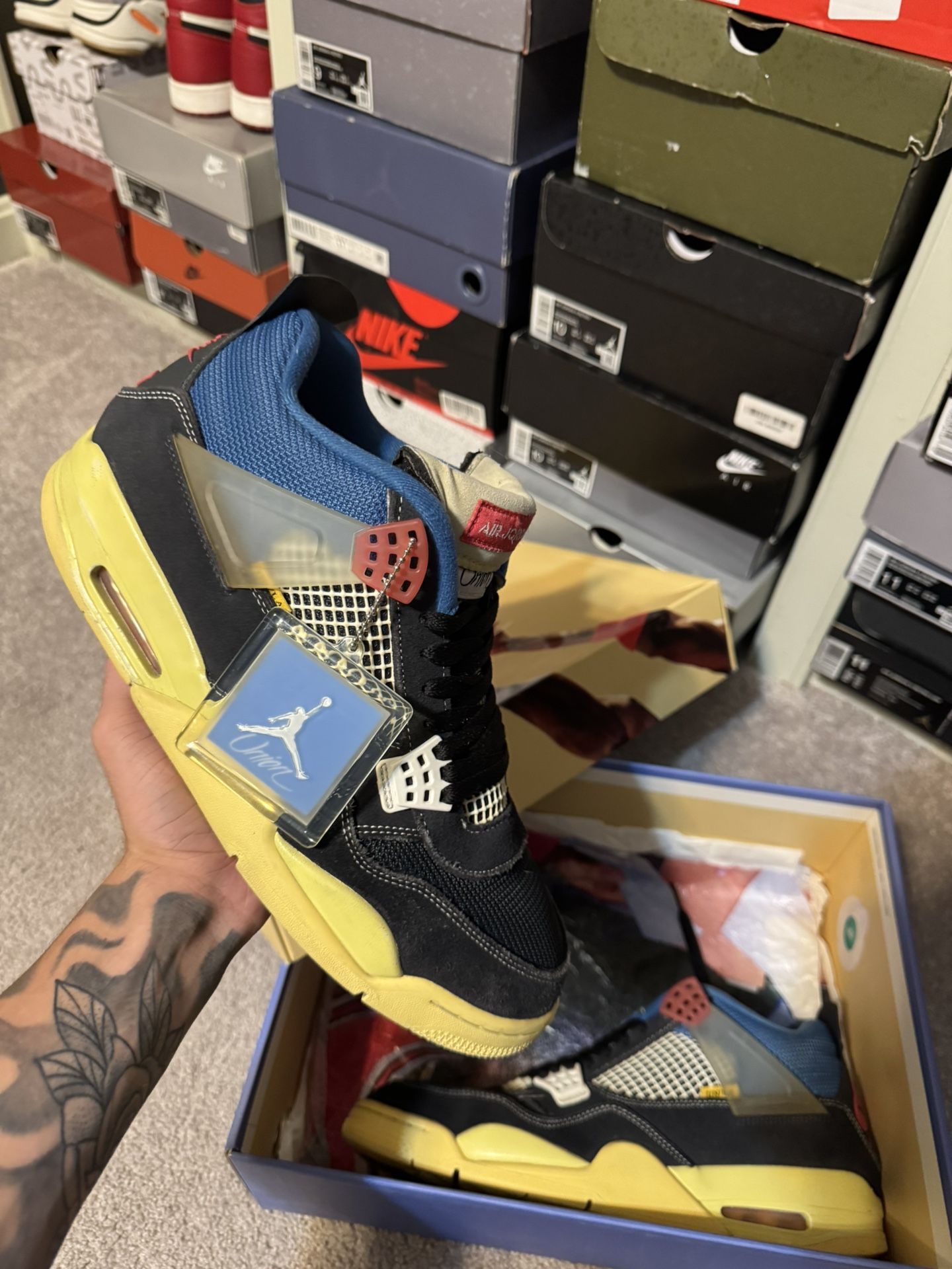 Union LA x Air Jordan 4 Retro ‘Off Noir’