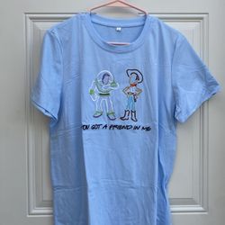 Toy Story You Got A Friend In Me Women's T-shirt Size L (NEW)