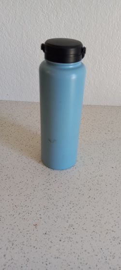 Blue Metal Water Bottle