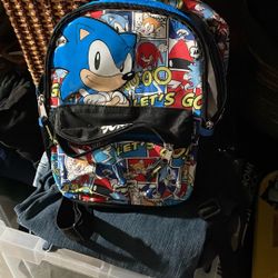Sonic Backpack 5 Bucks 