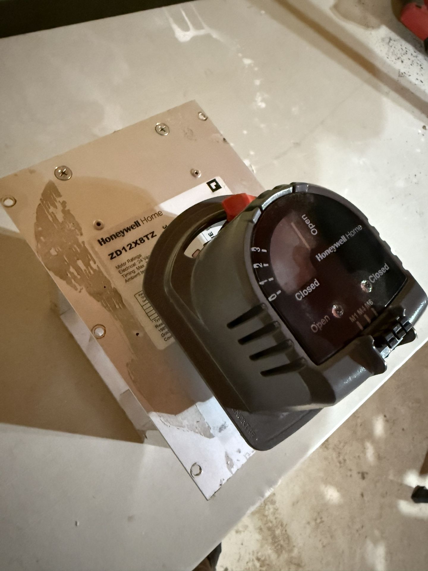 Honeywell ZD12x8TZ Zone Damper