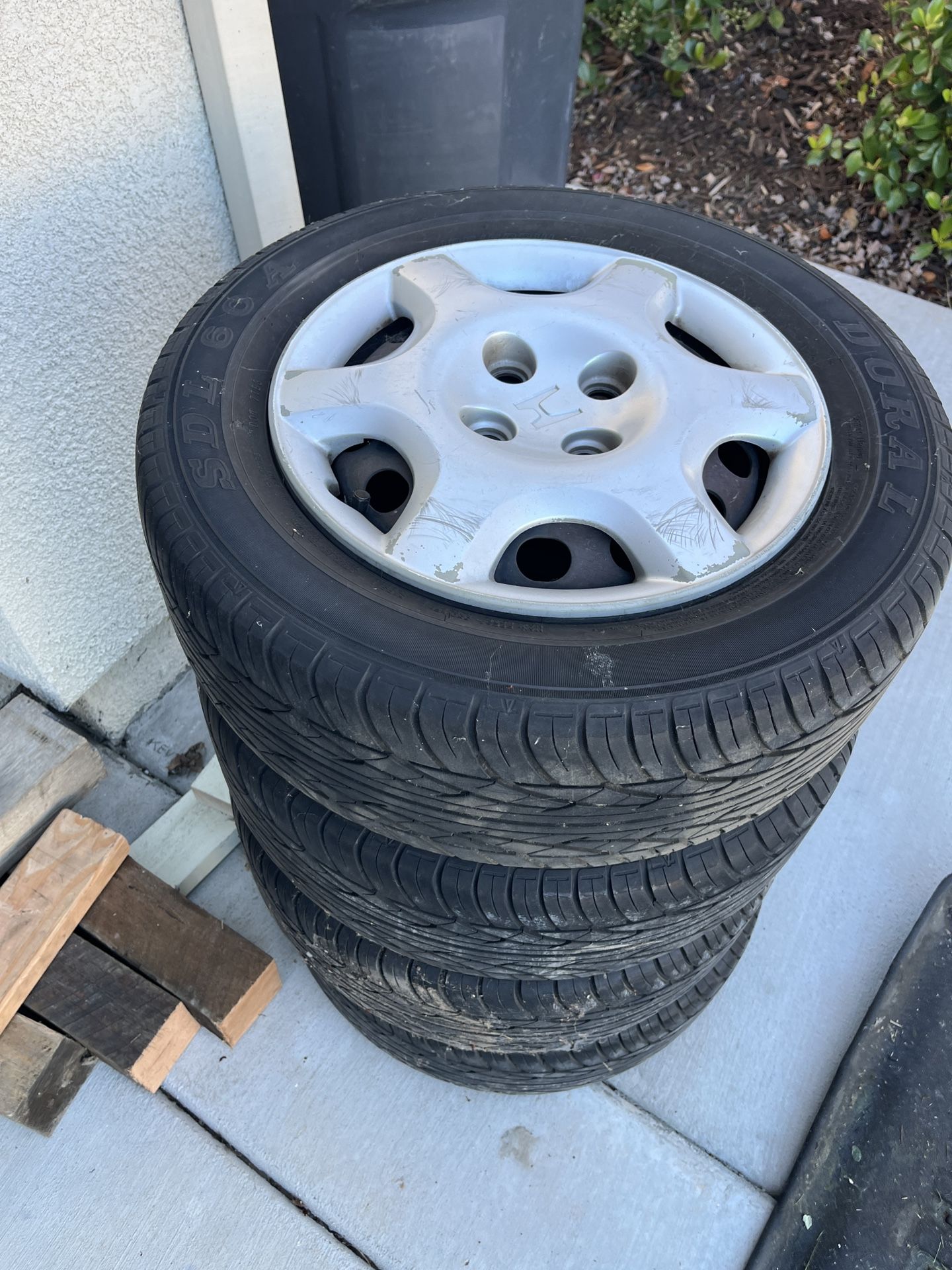 Honda 4x100 Steelies / Donuts 