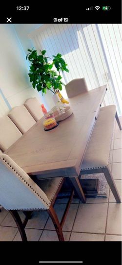Ashley Dining Table Set with Chairs and Bench
