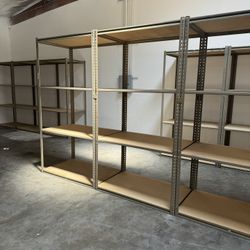 Boltless Heavy Duty Rack Storage 48 In W x 30 In D Warehouse Shelves Stronger Than Homedepot Lowes And Costco Delivery Available
