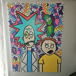 Rick And Morty Art Home Decor 