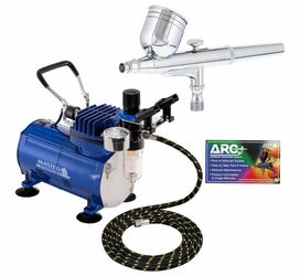 Multi-purpose Air Brush Kit set with Air Compressor