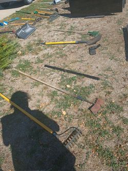Yard sale item tools