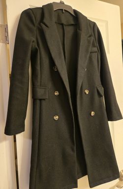 SHEIN Peacoat