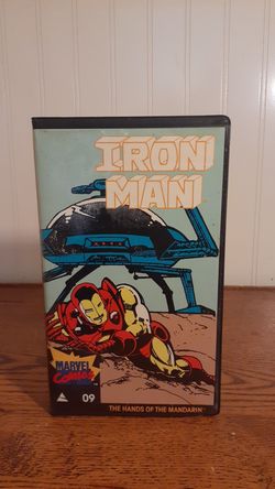 COLLECTIBLE/Vintage Iron Man The Hands of The Mandarin On VHS