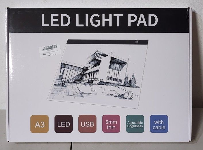 Led Light Pad / Almohadilla Luz Led Para Pintura De Diamantes