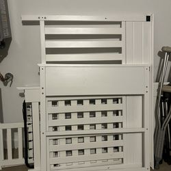 Crib/ Toddler Attachment / Changing Table