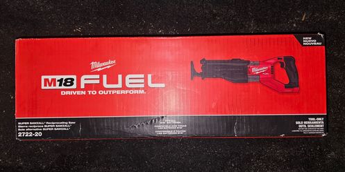 Milwaukee
M18 FUEL 18V Lithium-Ion Brushless Cordless Super SAWZALL Orbital Reciprocating Saw (Tool-Only)