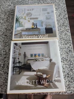 Lot of 2 Vincent Wolf Interior Decorating Books
