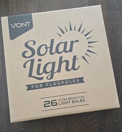 Solar Light For Flagpole
