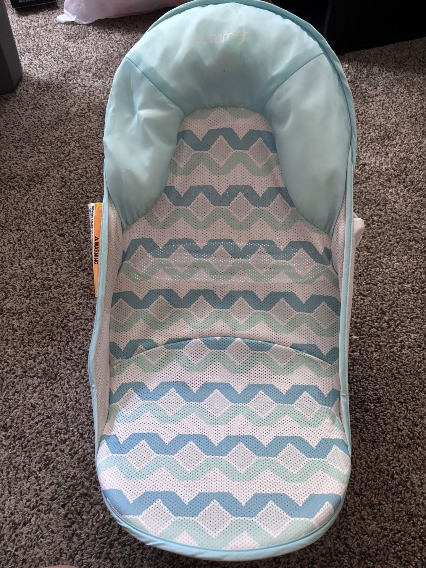 infant bathing folding sling