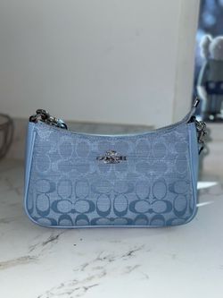 Light Blue Coach Bag