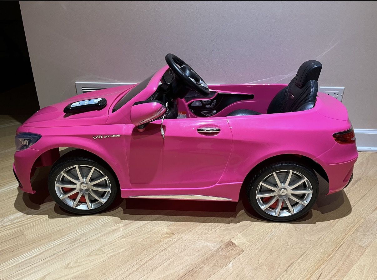 Mercedes AMG S63 12V Powered Ride on Car for Kids with Remote Control