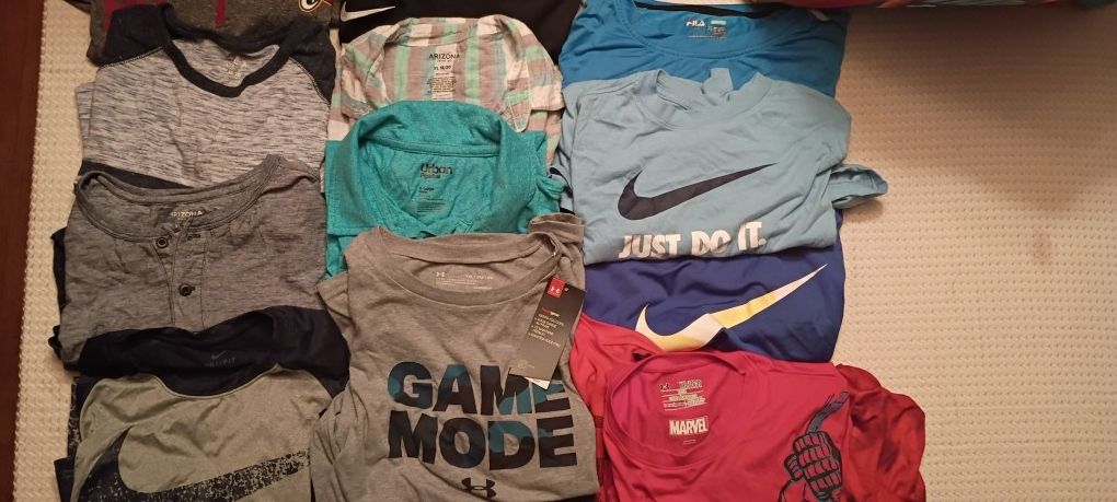 Lot Of 14 PC Boys Xl Shirts