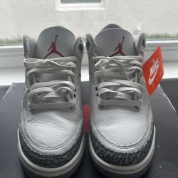 Air Jordan 3 Retro White Cement Reimagined Size 8.5