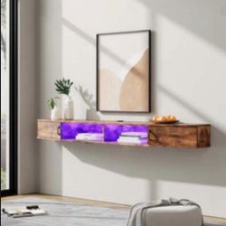 Floating entertainment center