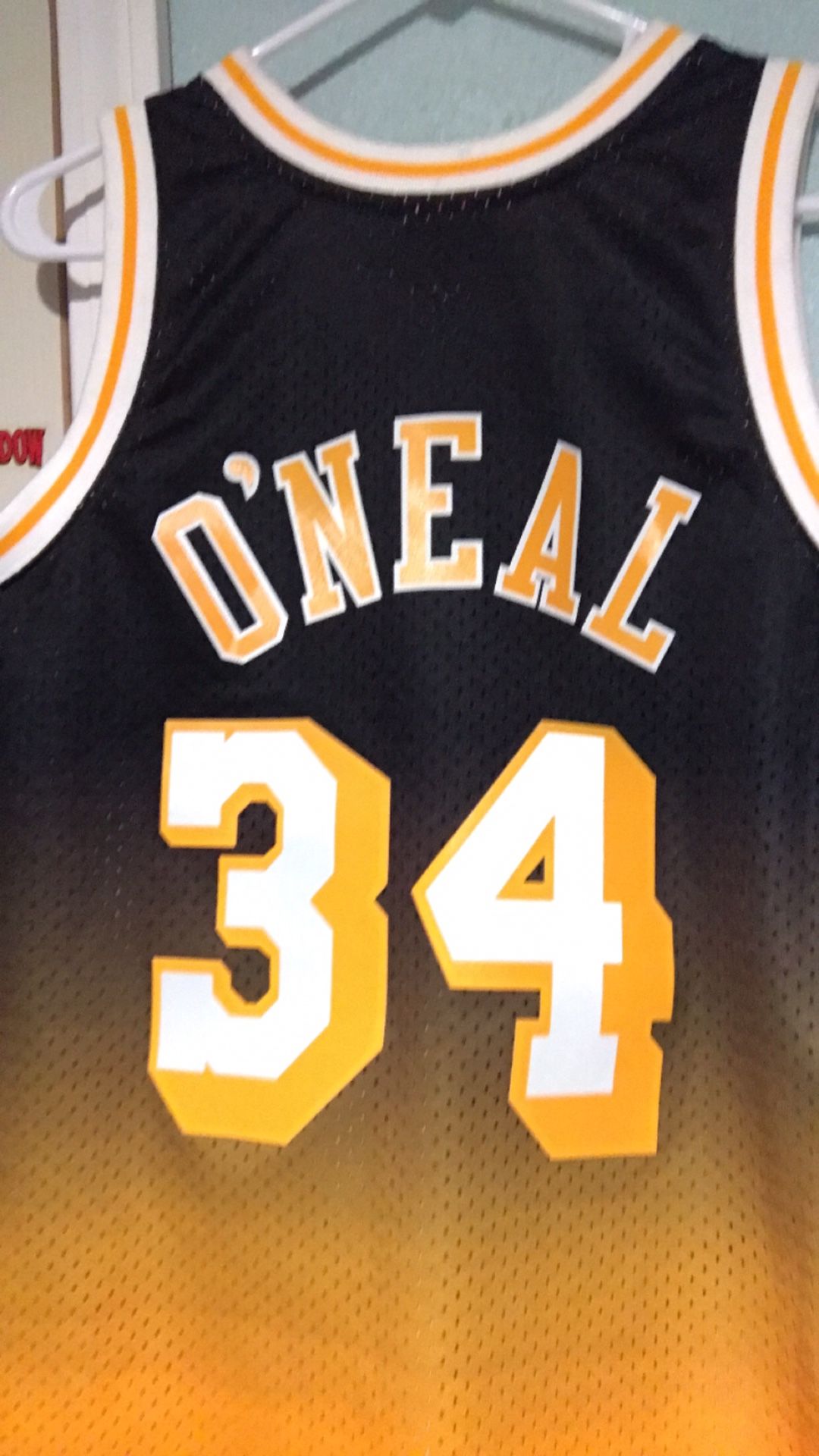 La Lakers Shaquille O’neal 1996 -97 Size M Any price That Has 100
