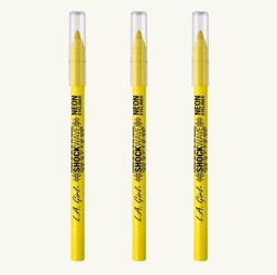 3 Pieces Of LA girl shockwave eyeliner Screamin 0.04 Oz