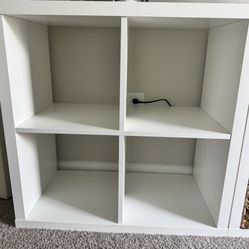 White Shelf Unit