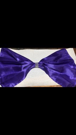 300 Purple napkins with jeweled ring