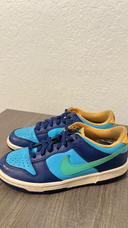 Nike Dunk Low – Blue/Turquoise Colorway (Size 5)