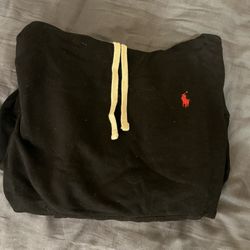 Black Polo Hoodie 