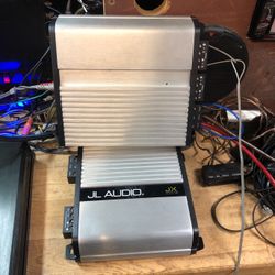Jl Audio Jx500/1 & Jl Audio Jx400/4D Amplifiers 