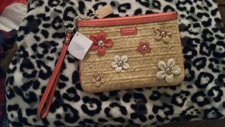 Coach wristlet