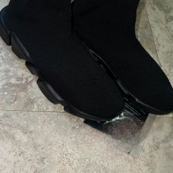 Black High top Sneakers 