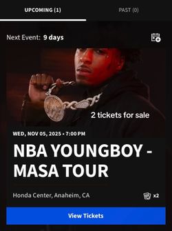 Nbayoungboy Tour Anaheim